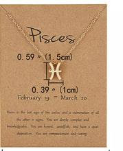 Load image into Gallery viewer, ZODIAC ANKLETS/NECKLACE 3in1
