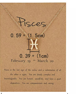 ZODIAC ANKLETS/NECKLACE 3in1