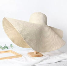 Load image into Gallery viewer, WIDE BRIM RESORT HAT
