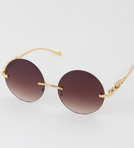 RIMLESS ROUND SUNNIES