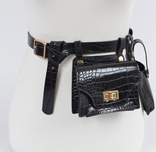 Load image into Gallery viewer, DOUBLE MINI BELT BAG
