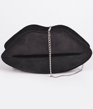 Load image into Gallery viewer, SUEDE LIPS CLUTCH
