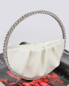 HALF MOON CLUTCH BAG