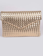 Load image into Gallery viewer, WOVEN CROSSBODY CLUTCH
