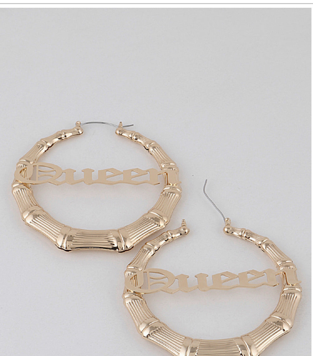 QUEEN BAMBOO HOOPS