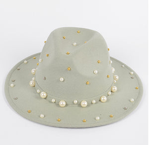 MS PEARL PASTEL FEDORA