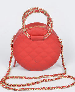 NYA ROUND QUILTED CROSSBODY