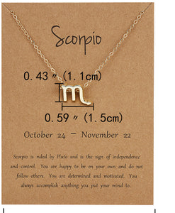 ZODIAC ANKLETS/NECKLACE 3in1