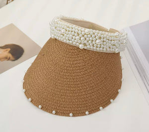PEARL VISOR HAT