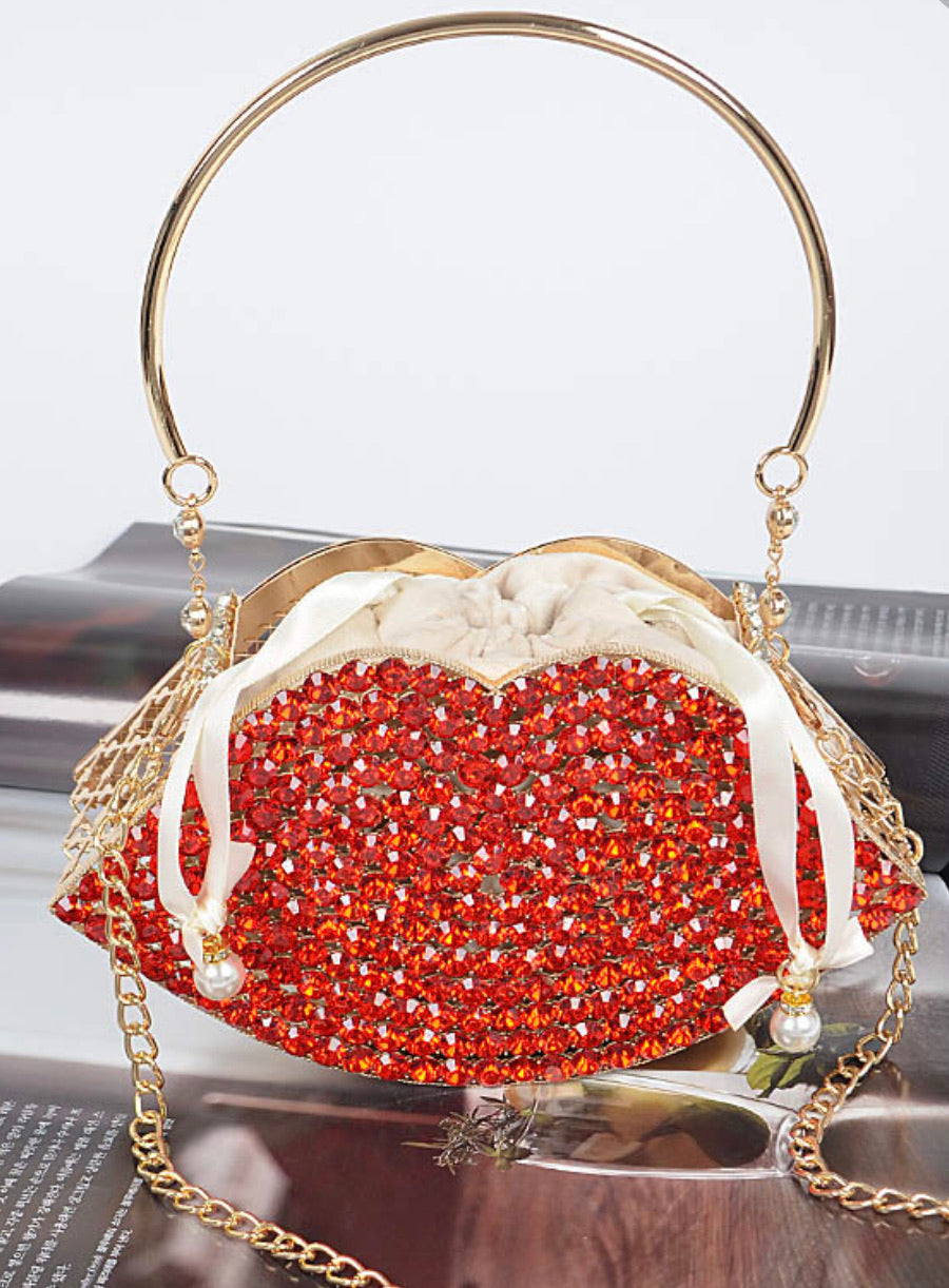 LIPS CAGE CLUTCH