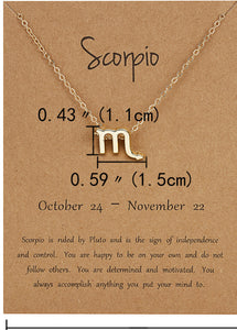 ZODIAC ANKLETS/NECKLACE 3in1