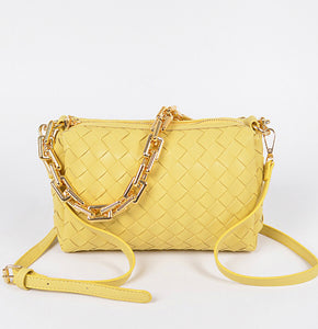 HAZEL BRAIDED CLUTCH