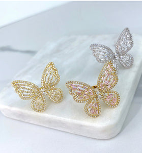 BUTTERFLY GLAM RING