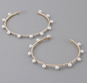 PEARL LOVE HOOPS