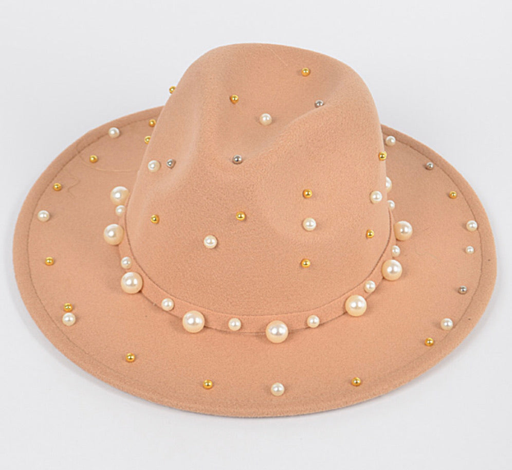 MS PEARL PASTEL FEDORA