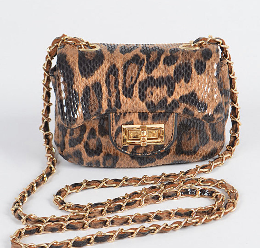 LEOPARD MINI BAG