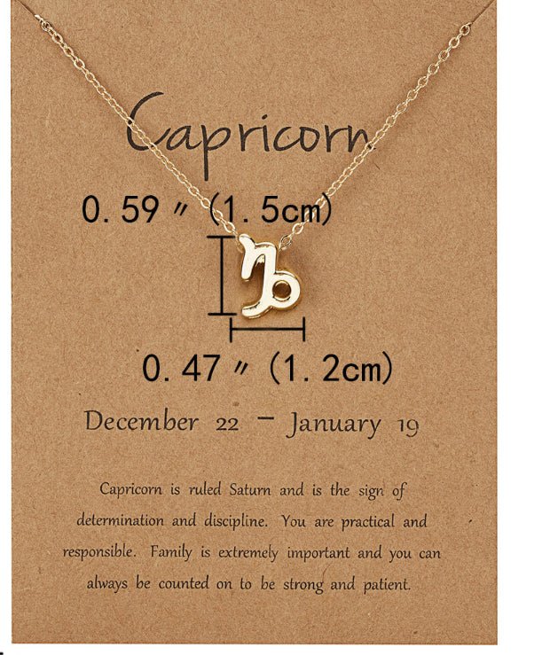 ZODIAC ANKLETS/NECKLACE 3in1