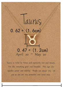 ZODIAC ANKLETS/NECKLACE 3in1