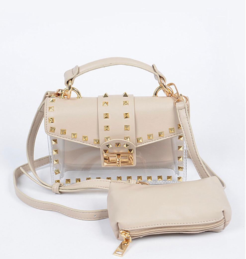 JAX VISIBLE STUDDED BAG