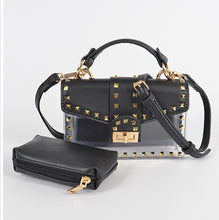 Load image into Gallery viewer, JAX VISIBLE STUDDED BAG
