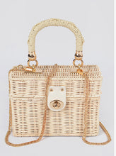 Load image into Gallery viewer, HARMONY WICKER BAG
