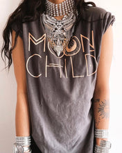 Load image into Gallery viewer, MOON CHILD VINTAGE FASHION TEE
