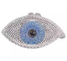 Load image into Gallery viewer, EVIL EYE PAVE CLUTCH
