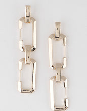 Load image into Gallery viewer, RECTANGULAR DROP EARRINGS
