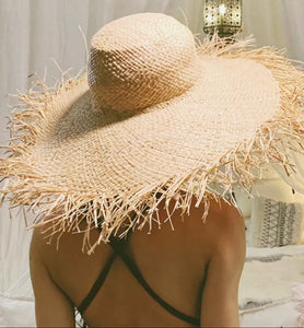 RAFFIA HAT