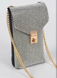 GLAM CROSSBODY CLUTCH