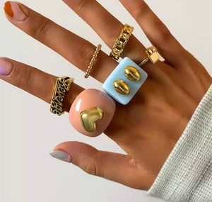 MUSE ME RINGS SET COMBINATION