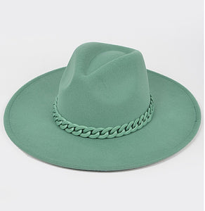 MATTE FEDORA HAT