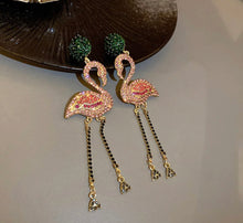 Load image into Gallery viewer, FLAMINGO EARRINGS
