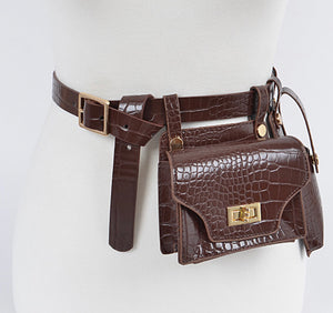 DOUBLE MINI BELT BAG