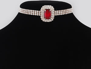 ZENDA JEWELED CHOKER