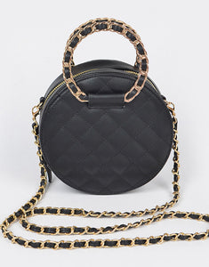 NYA ROUND QUILTED CROSSBODY