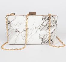 Load image into Gallery viewer, MARBLE CLUTCH BAG
