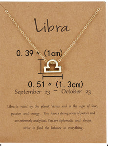 ZODIAC ANKLETS/NECKLACE 3in1