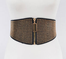 Load image into Gallery viewer, SNATCHED STUDDED WAIST BELT
