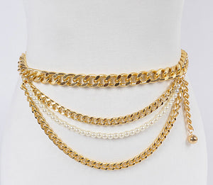 CASSIDY CHAIN BELT