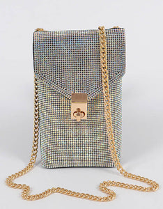 GLAM CROSSBODY CLUTCH