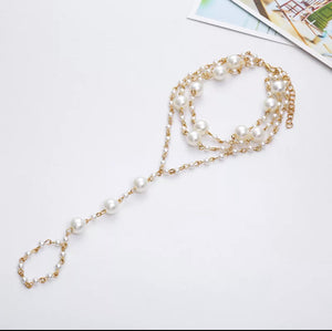 PEARL FOOT CHAIN