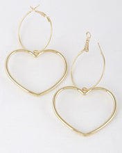 Load image into Gallery viewer, I HEART YOU HOOPS
