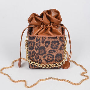 PRETTY PRINTY CUBE BAG