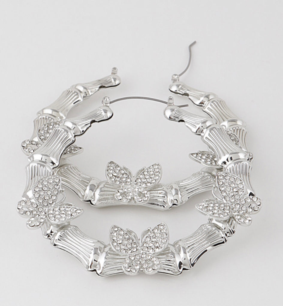 BUTTERFLY BAMBOO HOOPS