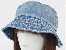 Load image into Gallery viewer, REAL DENIM BUCKET HATS
