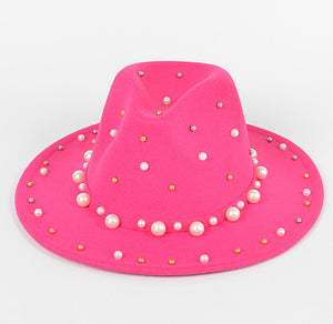 MS PEARL PASTEL FEDORA