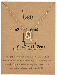 ZODIAC ANKLETS/NECKLACE 3in1