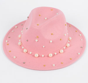 MS PEARL PASTEL FEDORA