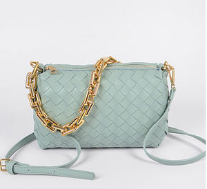 HAZEL BRAIDED CLUTCH